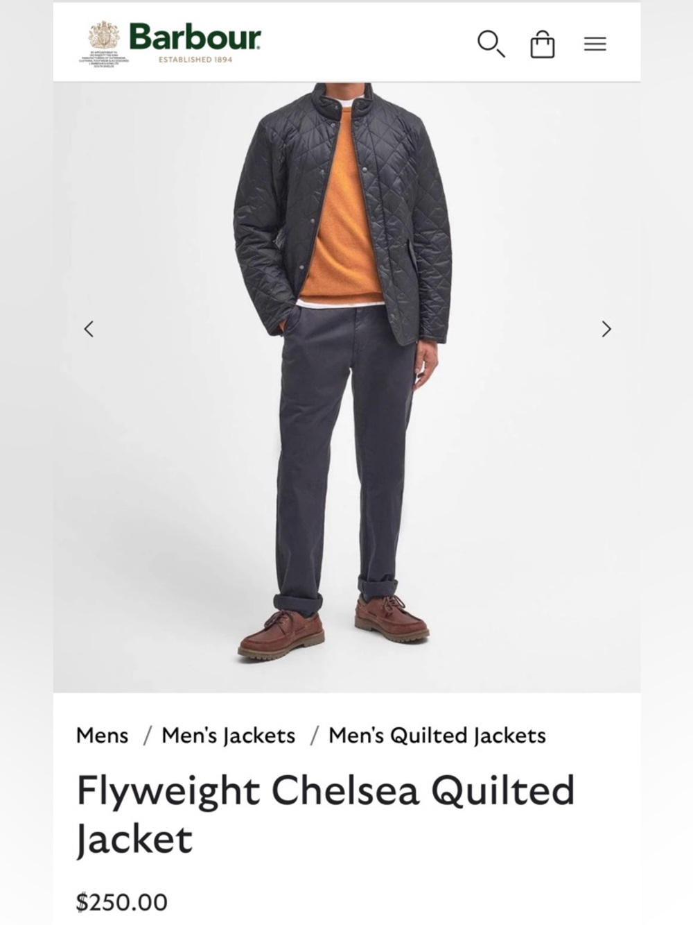 Barbour Chelsea Jacket - Picture 10 of 12